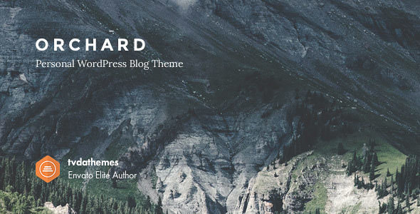 Orchard v1.0.5 - Personal WordPress Blog Theme