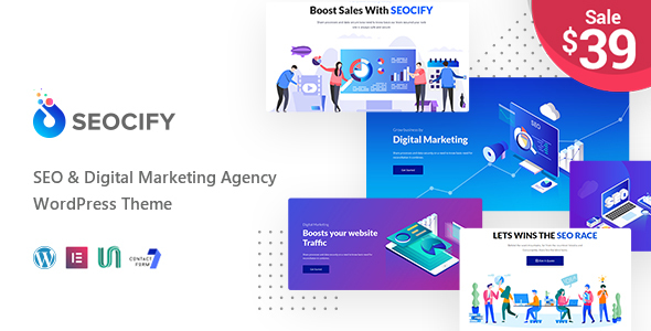 Seocify v1.1.3 - SEO And Digital Marketing Agency
