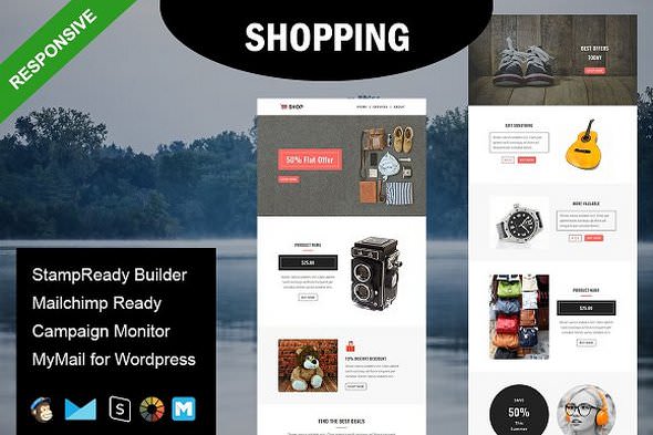 SHOPPING - Responsive Email Template