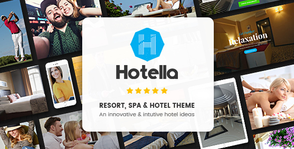 Hotella v1.2.3 - Resort & Hotel Booking WordPress Theme