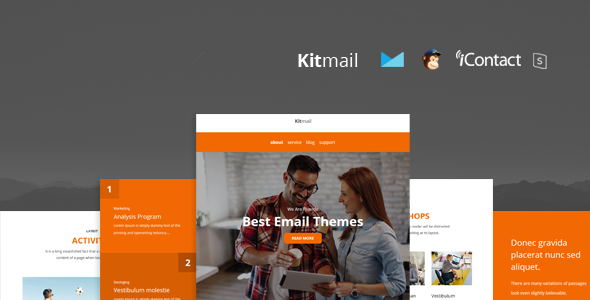 Kit Mail v1.0 - Responsive E-mail Template + Online Access