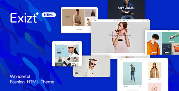 Exist v1.0 - Wonderful Fashion HTML Template