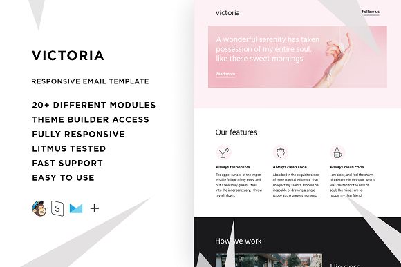 Victoria – Email template + Builder