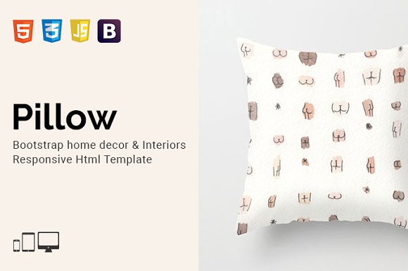 Pillow v1.0 - Home Decor Html Template