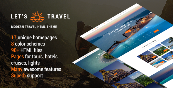 Let's Travel v1.1.1 - Responsive Travel Booking Site Template