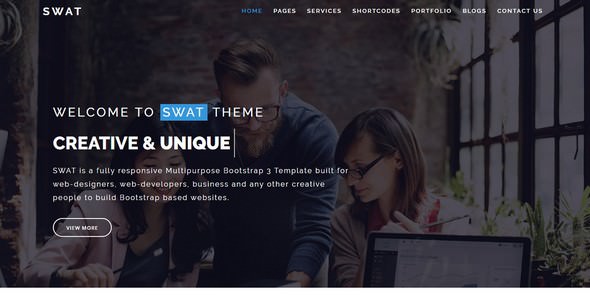 SWAT v1.0 - Business HTML Template
