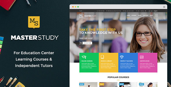 Masterstudy v1.9.1 - Education Center WordPress Theme