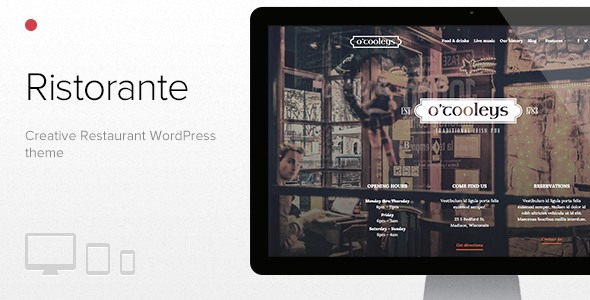 Ristorante v1.1.7 - Creative Restaurant WordPress Theme
