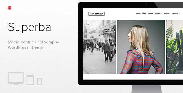 Superba v1.0.30 - Media-centric Photography WordPress Theme