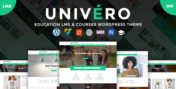 Univero v1.0 - Education LMS & Courses WordPress Theme