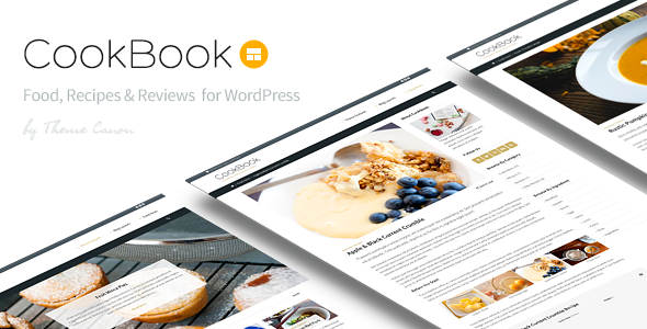 CookBook v1.15 - Food Magazine Blog