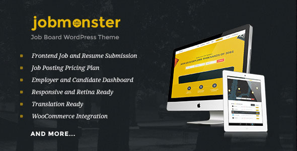 Jobmonster v4.4.4 - Job Board WordPress Theme