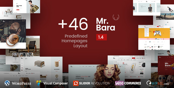 Mr.Bara v1.5.6 - Responsive Multi-Purpose eCommerce Theme