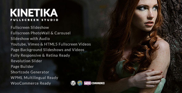 Kinetika v3.4 - Fullscreen Photography Theme
