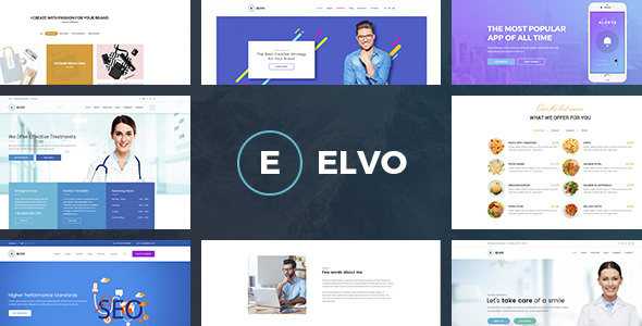 ELVO - Business Multipurpose PSD Template