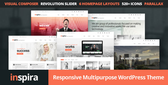 Inspira v1.4 - Responsive Multipurpose WordPress Theme