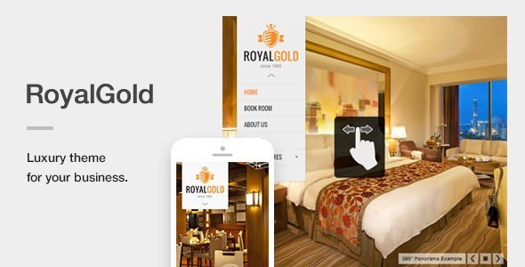 RoyalGold v1.4.4 - A Luxury & Responsive Hotel or Resort Theme