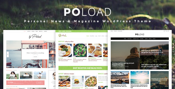 POLOAD v1.2 – Fashion, Food, Baby, Blog WordPress Theme