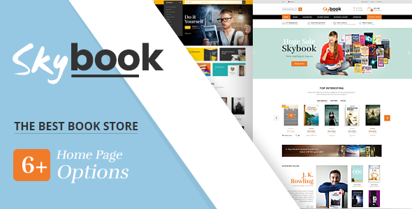 SkyBook - Book Shop Responsive Prestashop Theme