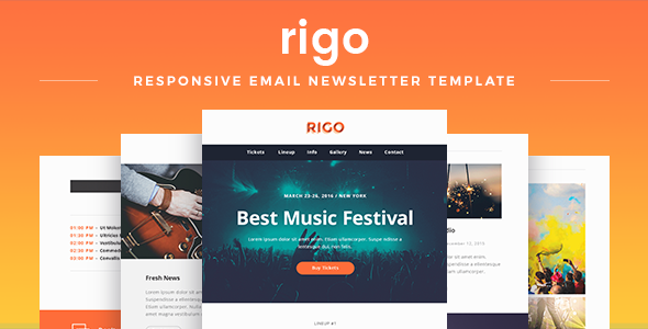 Rigo v1.2 - Responsive Email Newsletter Template