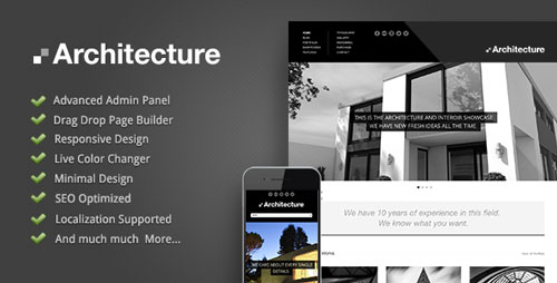 Architecture v1.07 - WordPress Theme