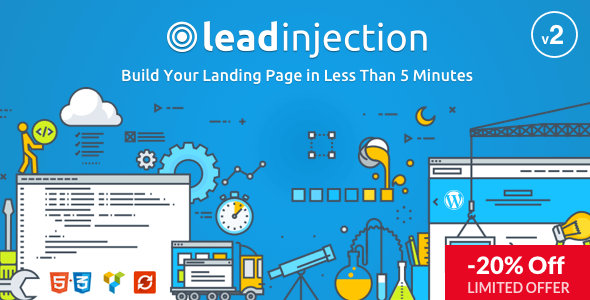 Leadinjection v2.2.2 - Landing Page Theme