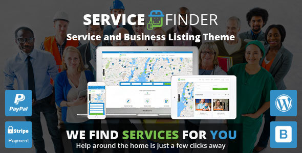 Service Finder v3.2- Provider and Business Listing Theme