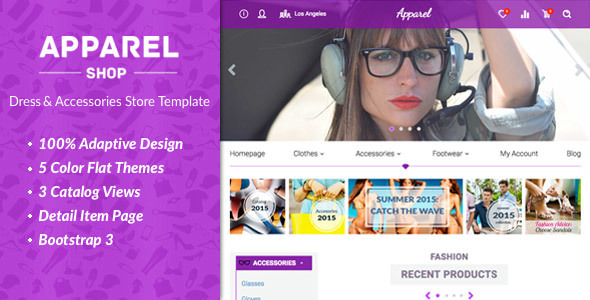 Apparel v1.4.0 - Clothes and Accessories WooComerce Theme