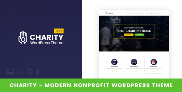 Charity v1.3 - Nonprofit WordPress Theme