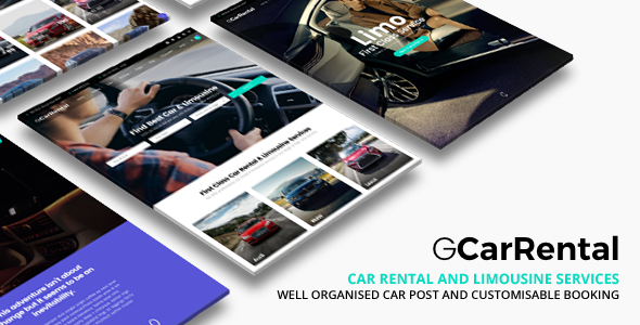 Grand Car Rental v2.0 - Limousine Car Rental WordPress