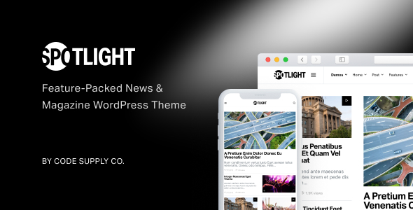 Spotlight v1.4.0 - Feature-Packed News & Magazine Theme