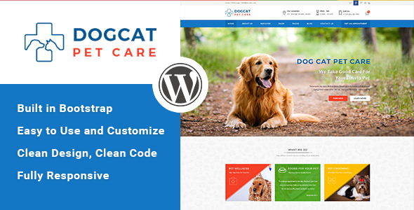 Pet Care v1.3 - Veterinary WordPress Theme