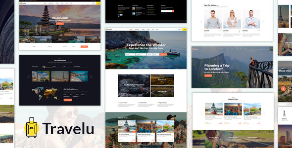 Travelu - Travel, Tour Booking HTML Template