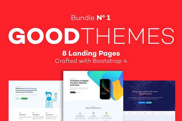 GoodThemes - Landing Pages Bundle 1