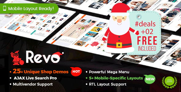 Revo v3.2.0 - Multi-purpose WooCommerce WordPress Theme