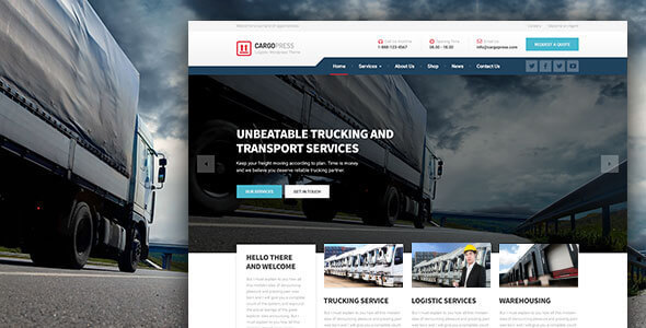 CargoPress v1.11.1 - Logistic, Warehouse & Transport WP