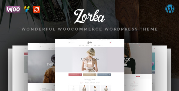 ZORKA v1.2.7 – Wonderful Fashion WooCommerce Theme