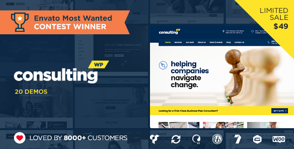 Consulting v4.0.1 - Business, Finance WordPress Theme