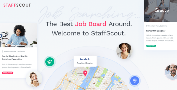 StaffScout v1.0 - A Powerful Job Board Theme