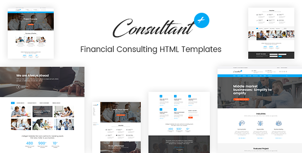 Consolution - Financial Consulting HTML Templates