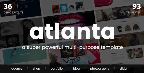 Atlanta v1.0.1 - Creative Portfolio HTML Template