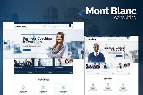 Mont Blank v1.0 - Business Coaching & Consulting Template