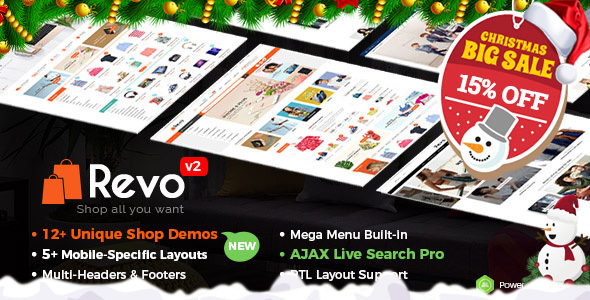Revo v2.2.2 - Multi-Purpose Responsive WooCommerce Theme