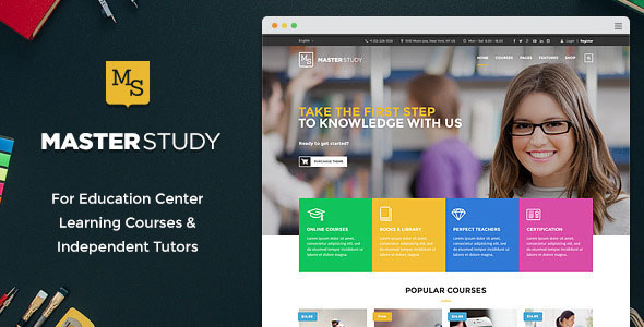Masterstudy v1.8.1 - Education Center WordPress Theme