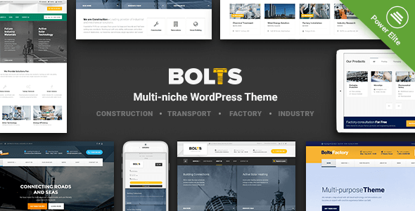 Bolts v1.6.2 - WordPress Theme for Construction, Transport and similar Business