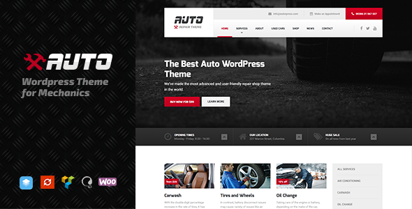 Auto v1.6.2 - Ideal Car Mechanic and Auto Repair Template