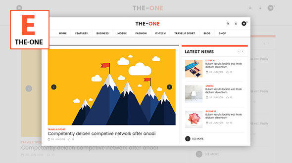 The One v1.7 - News Magazine Blog - Responsive WordPress Theme