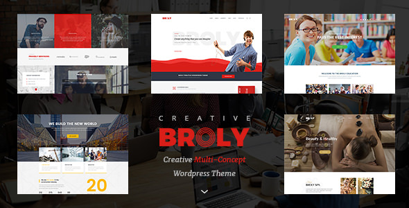 Broly v1.0.3 - Creative Multi-Concept WordPress Theme