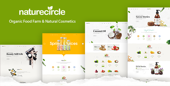 NatureCircle v1.0.1 - Organic Theme for WooCommerce WordPress