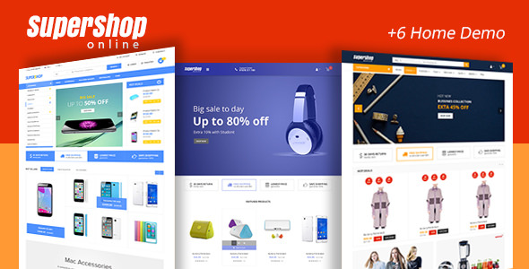 Super Shop v1.6 - Market Store RTL Responsive WooCommerce